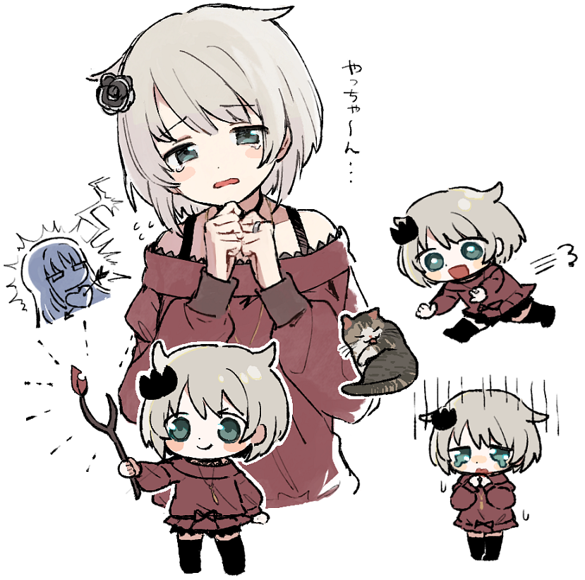 nanami yachiyo and azusa mifuyu (mahou shoujo madoka magica and 1 more) drawn by boyano