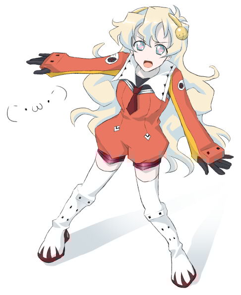 nia teppelin, nono, and fukui yukari (tengen toppa gurren lagann and 2 more) drawn by destroyersagiri