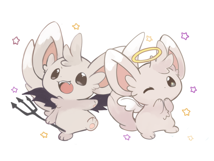 minccino (pokemon) drawn by konanbo