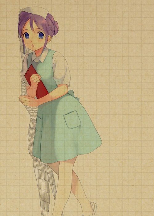 kudou fuyuka (inazuma eleven and 1 more) drawn by higebu