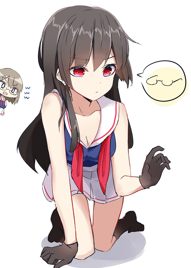 maya and choukai (kantai collection) drawn by a.a_(aa772)