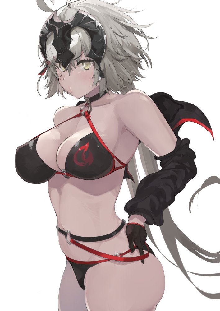 jeanne d'arc alter (fate and 1 more) drawn by hareno_chiame