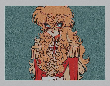 oscar francois de jarjayes (versailles no bara) drawn by pikurusu