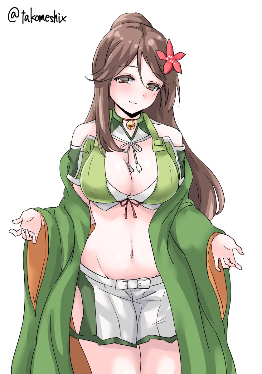 amagi and amagi kai (kantai collection) drawn by takomeshi