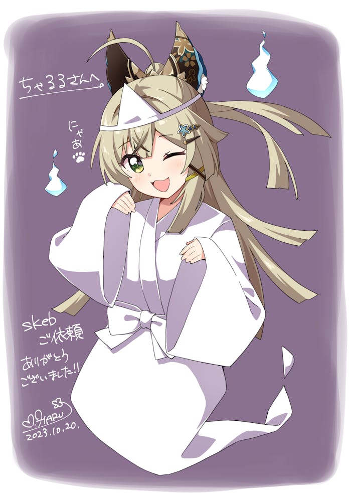 kirara (genshin impact) drawn by haru_(konomi_150)
