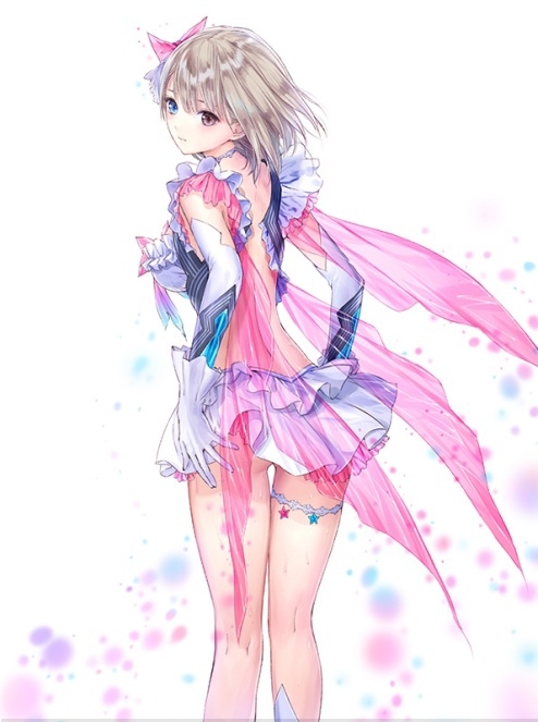 shirai hinako (blue reflection and 1 more) drawn by kishida_mel