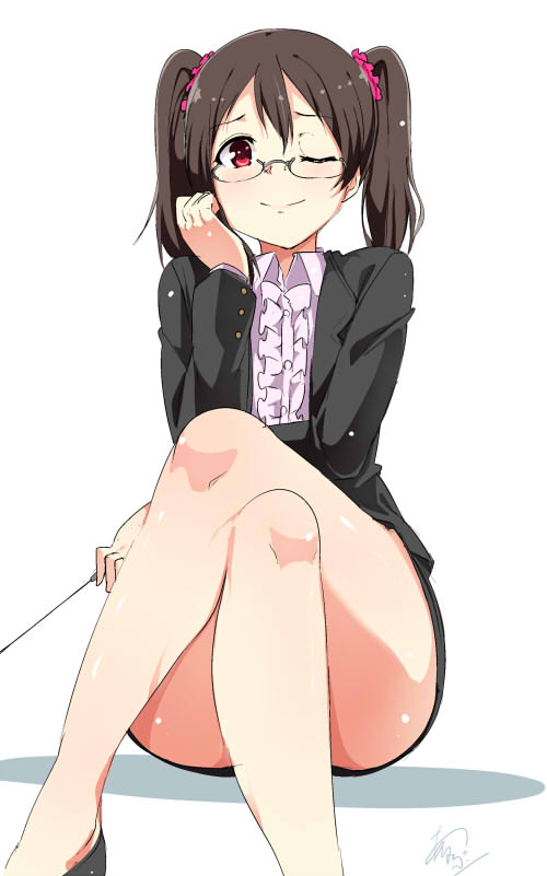 yazawa nico (love live! and 1 more) drawn by alp