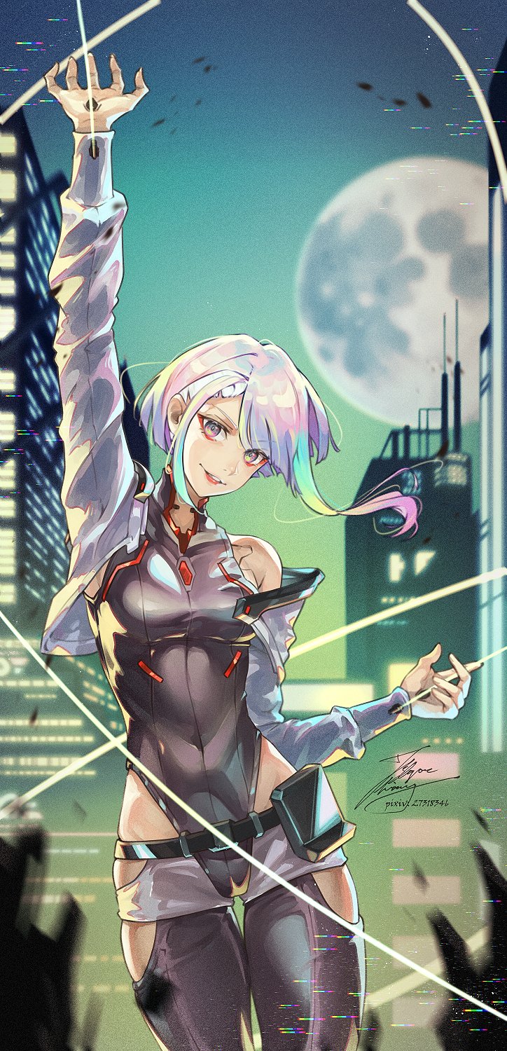 lucy (cyberpunk and 1 more) drawn by fadingz