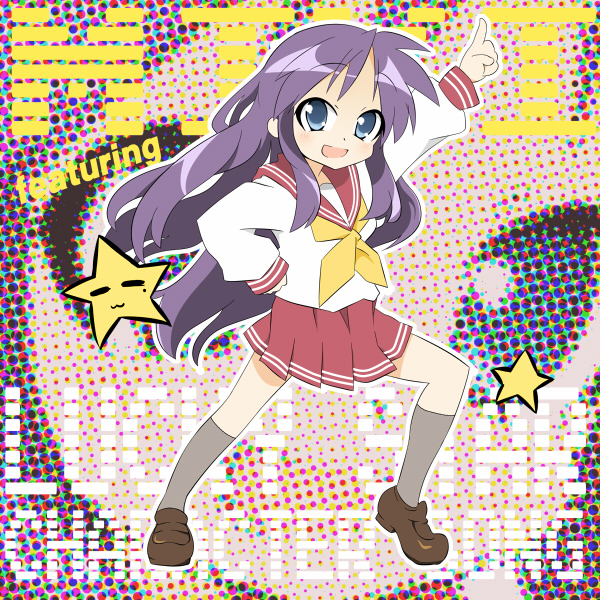 hiiragi miki (lucky star) drawn by shing_(sorairo_factory)