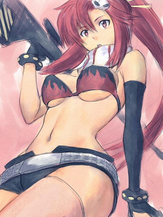 yoko littner (tengen toppa gurren lagann) drawn by fumio_(rsqkr)
