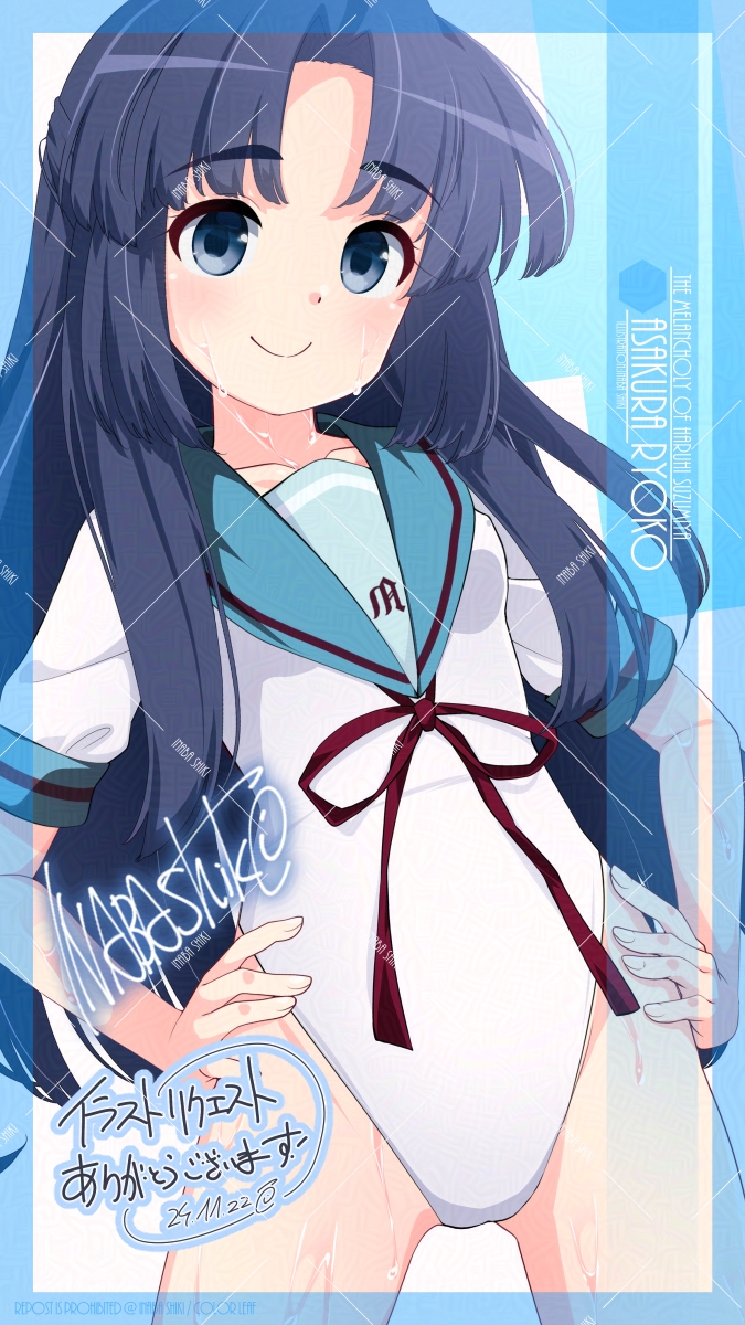 asakura ryoko (suzumiya haruhi no yuuutsu) drawn by inaba_shiki