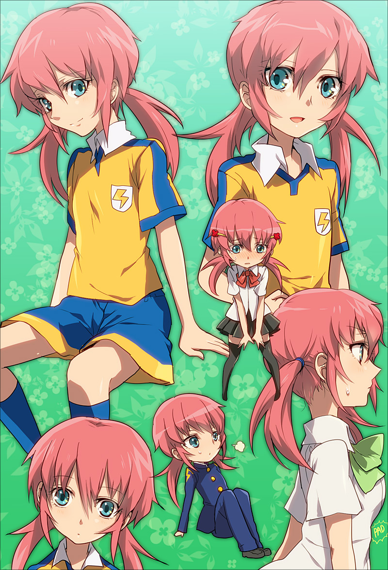 kirino ranmaru (inazuma eleven and 1 more) drawn by ang