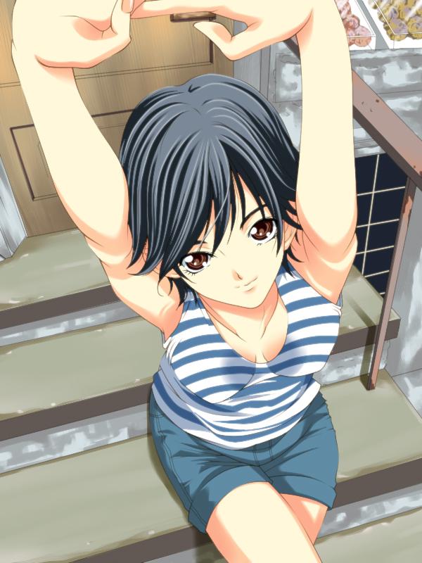 mishima asuka (kimi no iru machi) drawn by seo_kouji