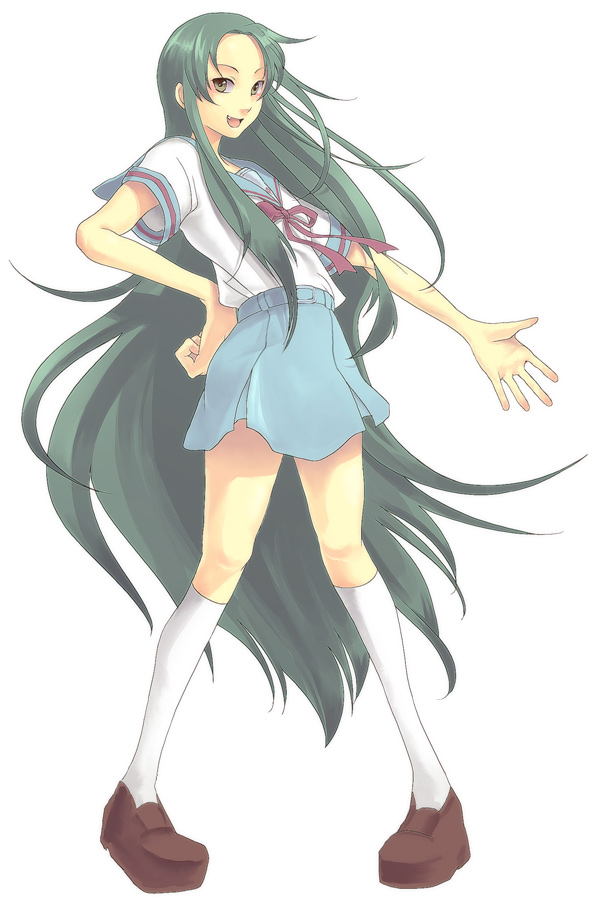 tsuruya (suzumiya haruhi no yuuutsu) drawn by haru_(fiction)