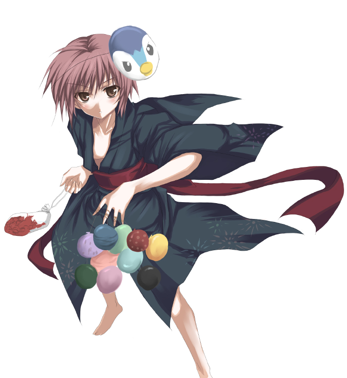 nagato yuki and piplup (pokemon and 1 more) drawn by kodamasawa_izumi