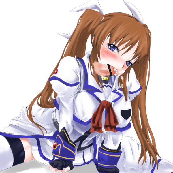 takamachi nanoha (lyrical nanoha and 1 more) drawn by ankoku_emu_shougun