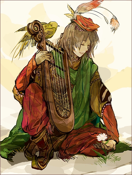 edward chris von muir (final fantasy and 1 more) drawn by sutei_(giru)