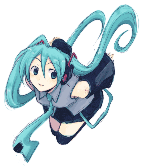 hatsune miku (vocaloid and 1 more) drawn by shima_tokio