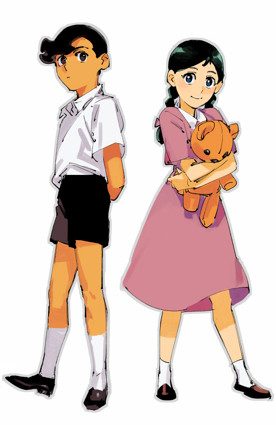 ginrei and murasame kenji (giant robo) drawn by hamu_fukurou