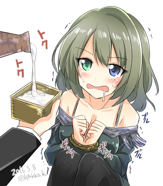 producer and takagaki kaede (idolmaster and 1 more) drawn by kirisaki_byakko