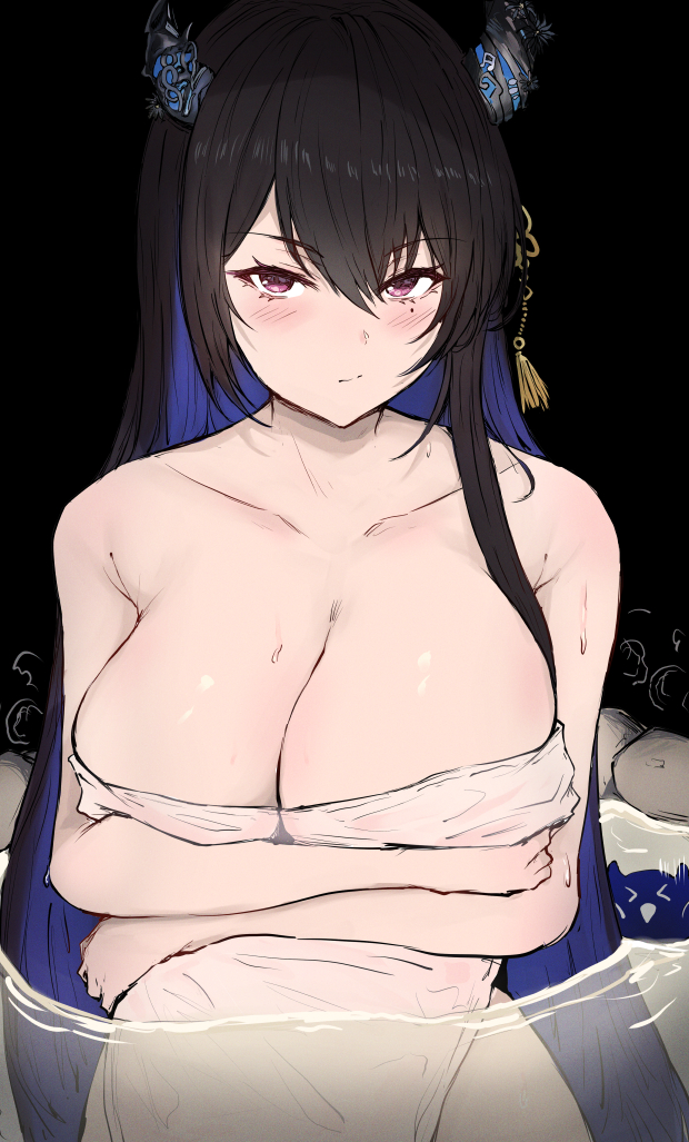 nerissa ravencroft and jailbird (hololive and 1 more) drawn by sakiya_(sak1_01)