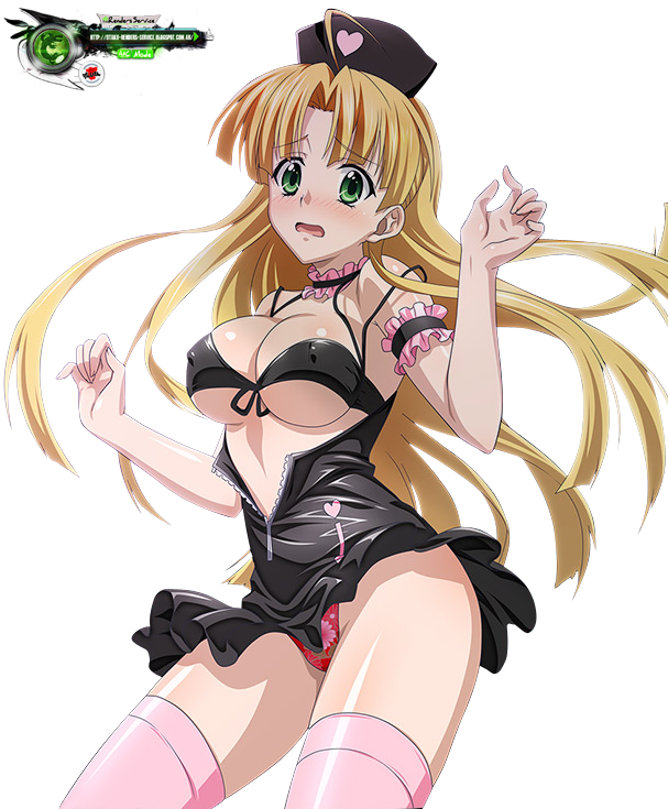 asia argento (high school dxd) drawn by ors_anime_renders