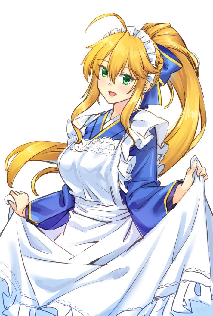 artoria pendragon (fate and 1 more) drawn by shirokuma_a