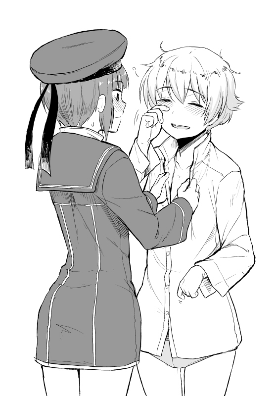 z1 leberecht maass and z3 max schultz (kantai collection) drawn by nathaniel_pennel