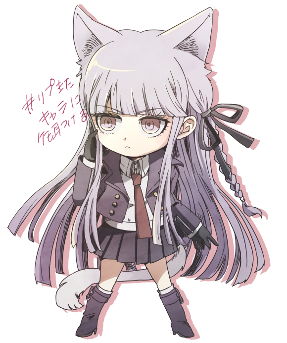 kirigiri kyoko (danganronpa and 1 more) drawn by saita794