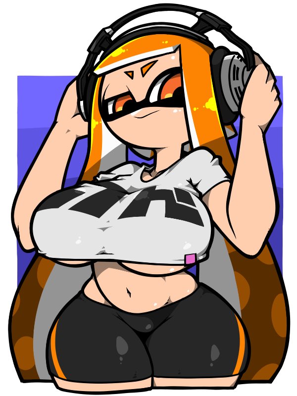 inkling player character, inkling girl, and kaori (splatoon) drawn by name_omoitukan2