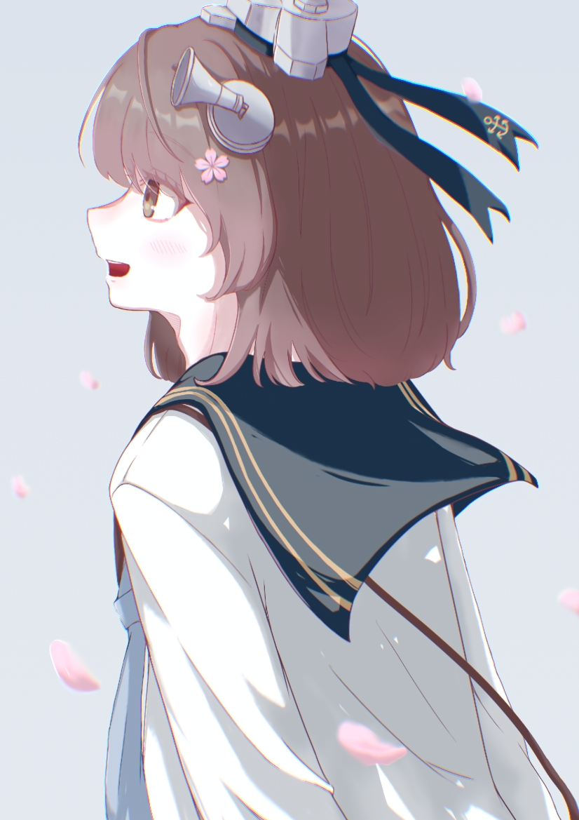 yukikaze and yukikaze kai ni (kantai collection) drawn by milktea_(milkteaillust)