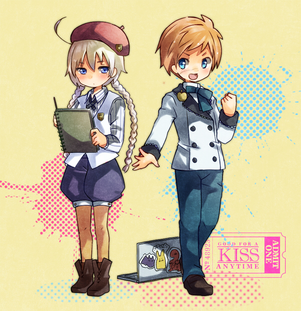 ladonia and kugelmugel (axis powers hetalia) drawn by pippilipi
