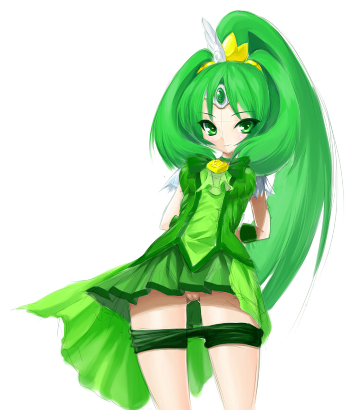 midorikawa nao and cure march (precure and 1 more) drawn by gameprin