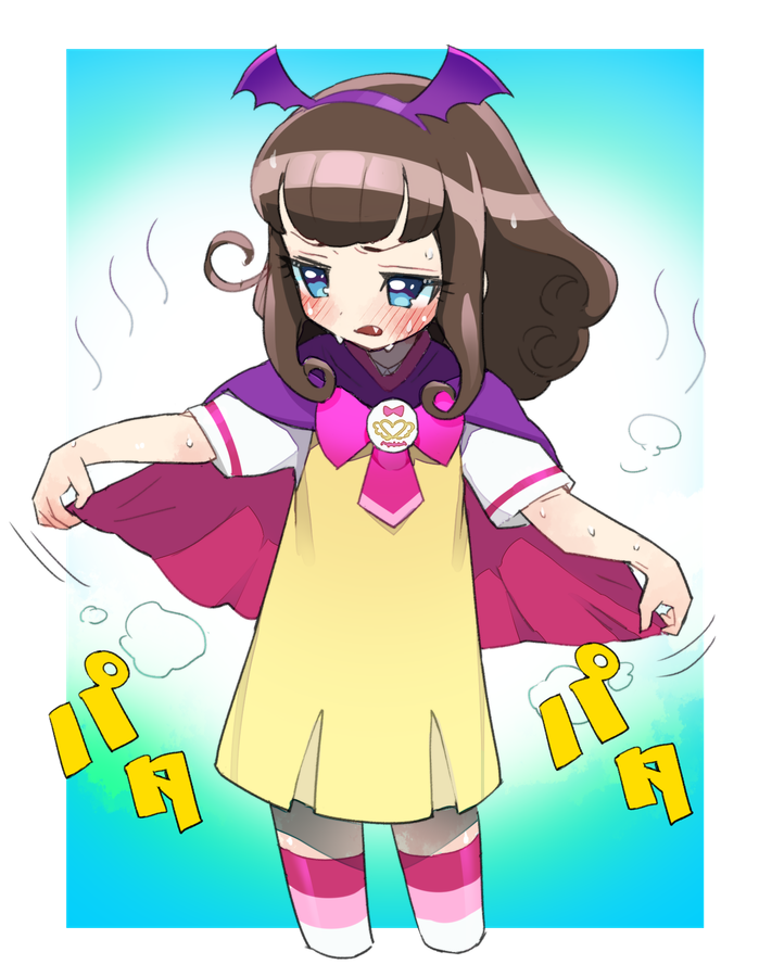 kurosu aroma (pretty series and 1 more) drawn by moudoku_(decopon3rd)