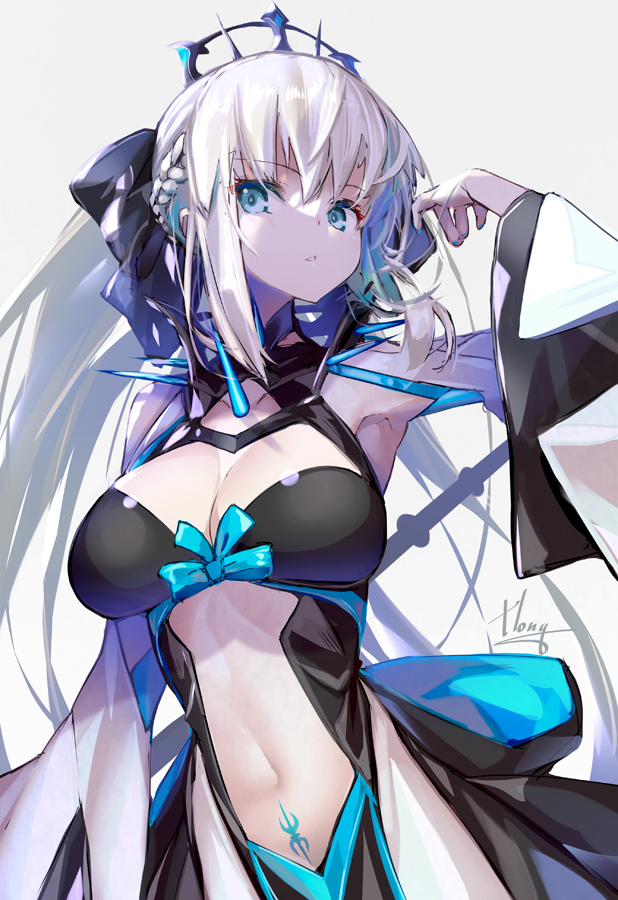 morgan le fay (fate and 1 more) drawn by hong_(white_spider)