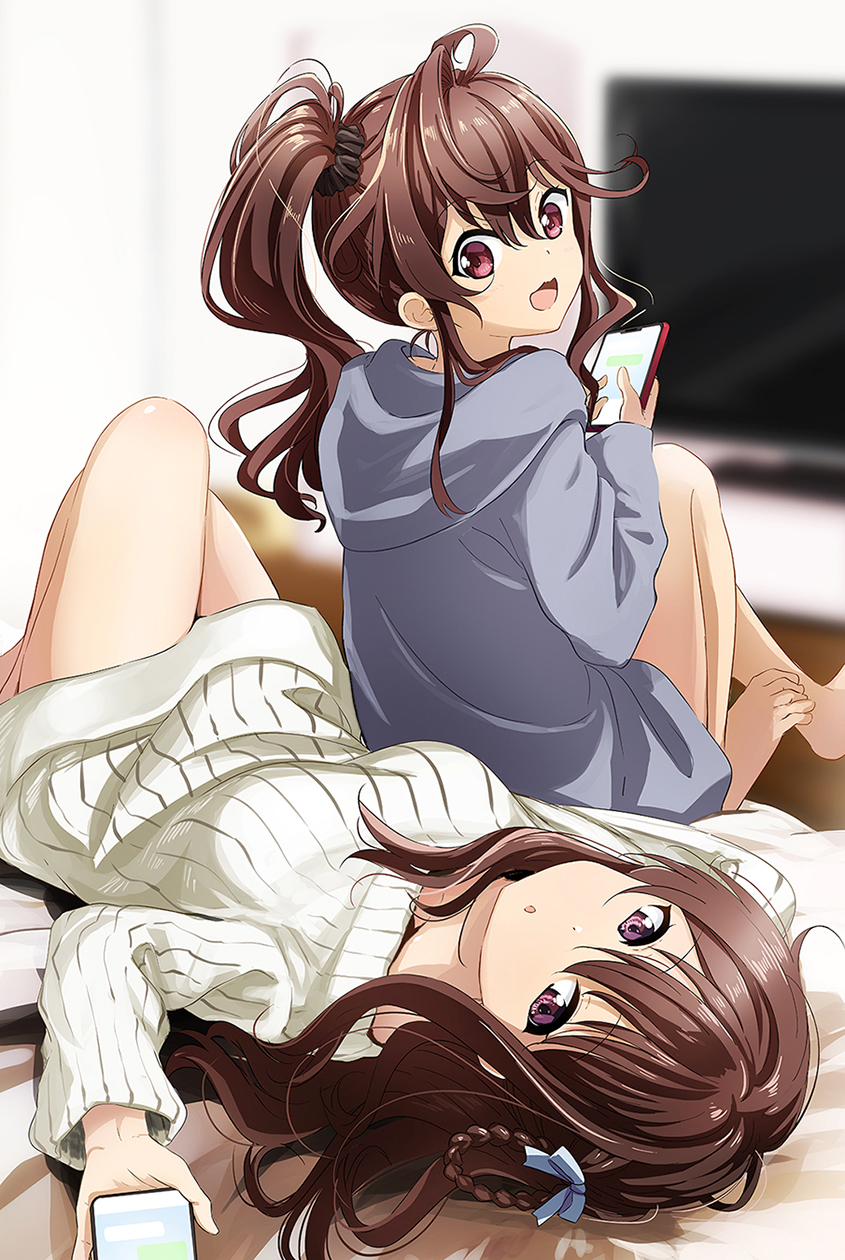 tachikawa ayaka and toda jun (22/7) drawn by abe_kanari