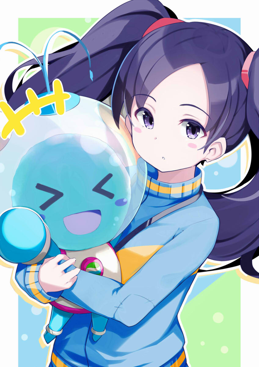 shuko kido and aquaman.exe (mega man and 2 more) drawn by omochishiki