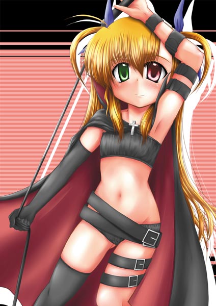 vivio (lyrical nanoha and 1 more) drawn by misana