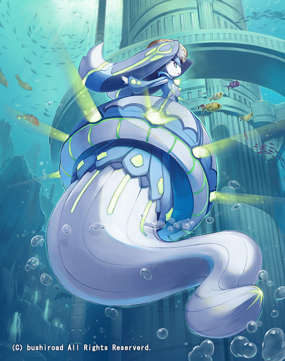 swim patrol jellyfish soldier (cardfight!! vanguard) drawn by saitou_takeo