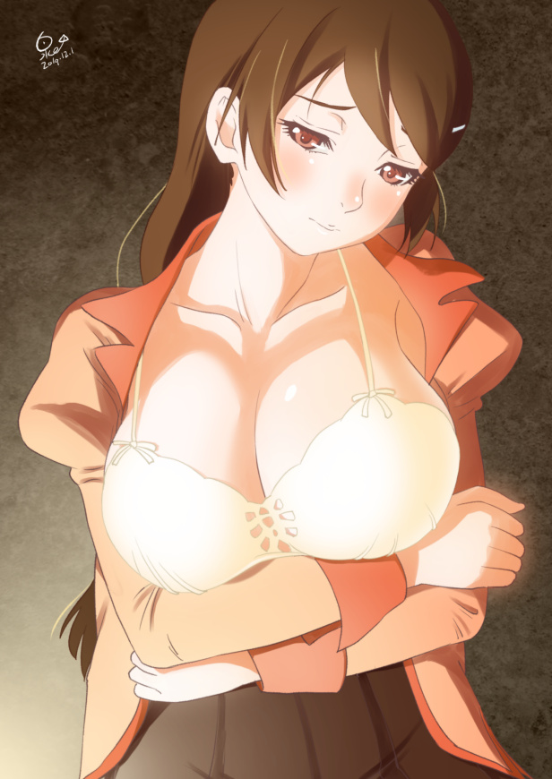 hanekawa tsubasa (monogatari and 1 more) drawn by huumoon