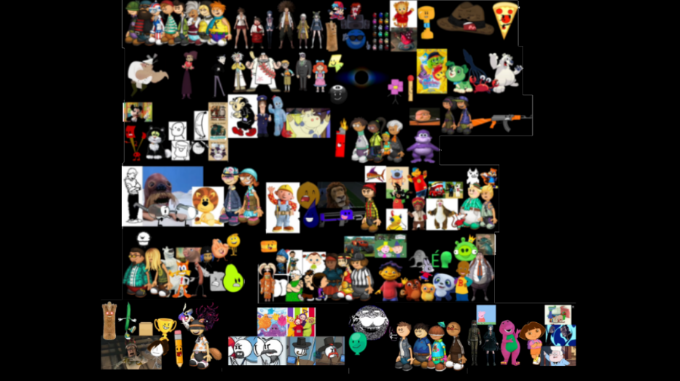 dora marquez, henry stickmin, ellie rose, bad piggies, right hand man, and 8 more (henry stickmin and 8 more)