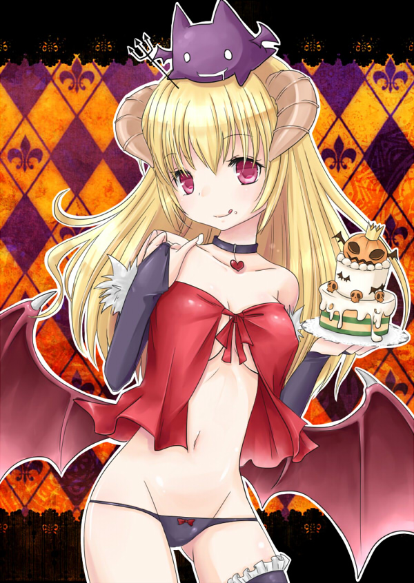 deviruchi and succubus (ragnarok online) drawn by yoru_nagatsuki