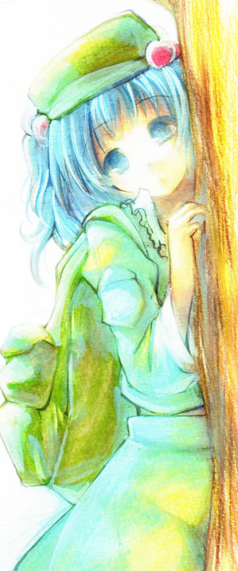 kawashiro nitori (touhou) drawn by goo-yan_(ogura_tomomi)