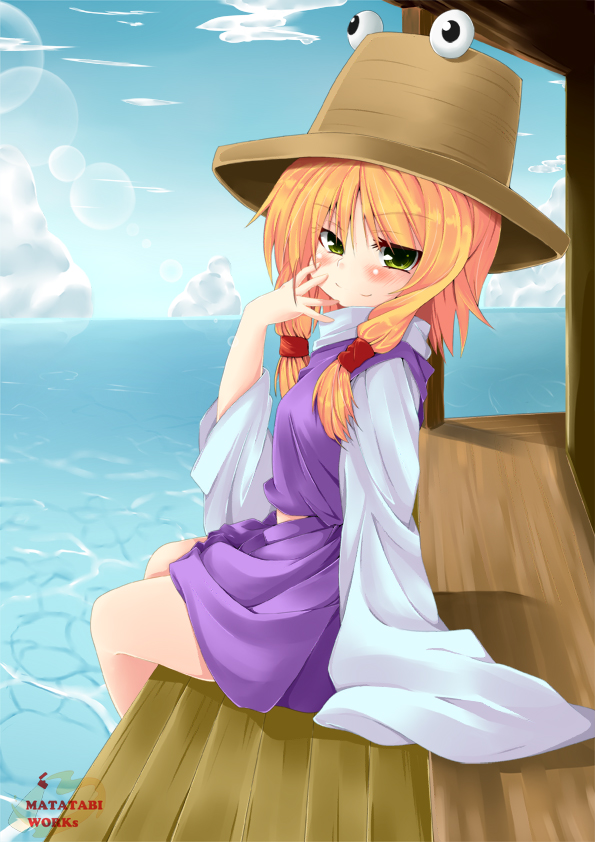 moriya suwako and pyonta (touhou) drawn by dodome-iro_mayonnaise