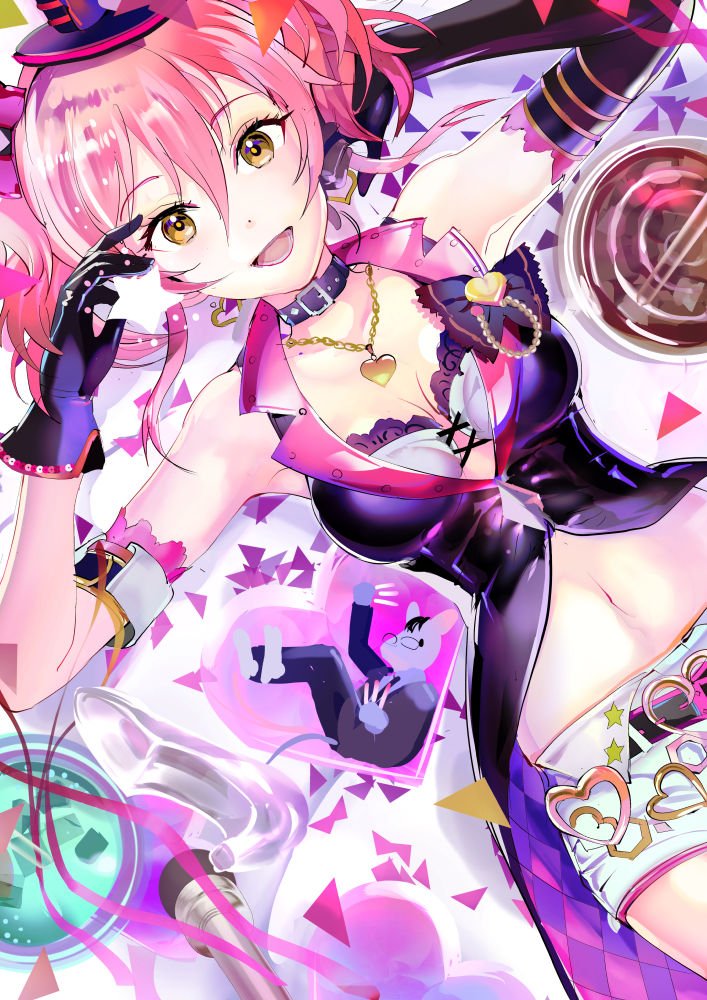 jougasaki mika (idolmaster and 2 more) drawn by 119