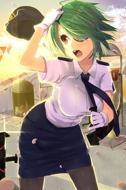 otonashi kiruko (shinmai fukei kiruko-san) drawn by magister
