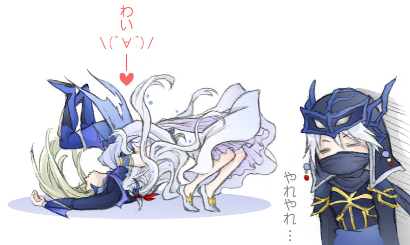paladin, cecil harvey, dark knight, and kain highwind (final fantasy and 2 more) drawn by shinzui_(fantasysky7)