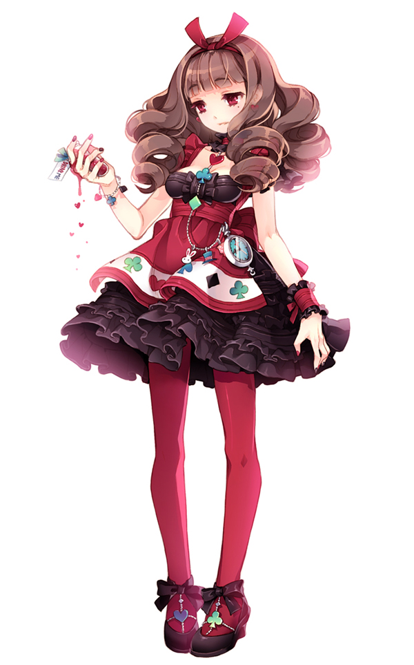 alice (alice's adventures in wonderland) drawn by tearfish