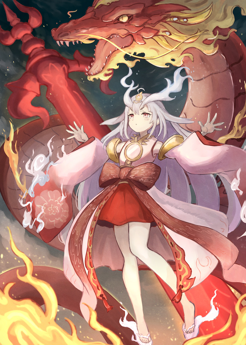 kurikara divincarnate (yu-gi-oh!) drawn by ishii_(young-moon)