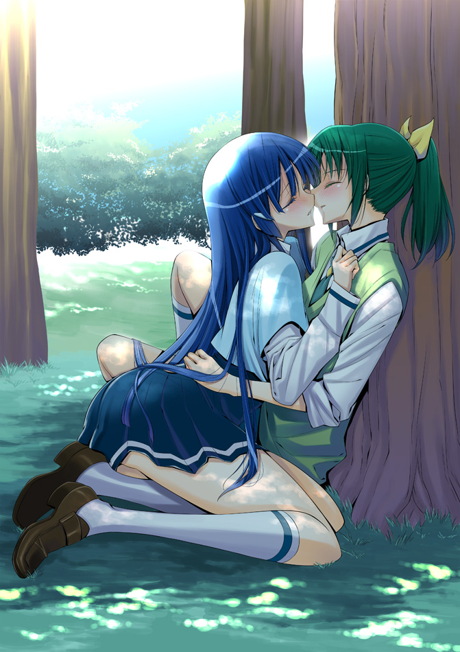 midorikawa nao and aoki reika (precure and 1 more) drawn by takano_saku